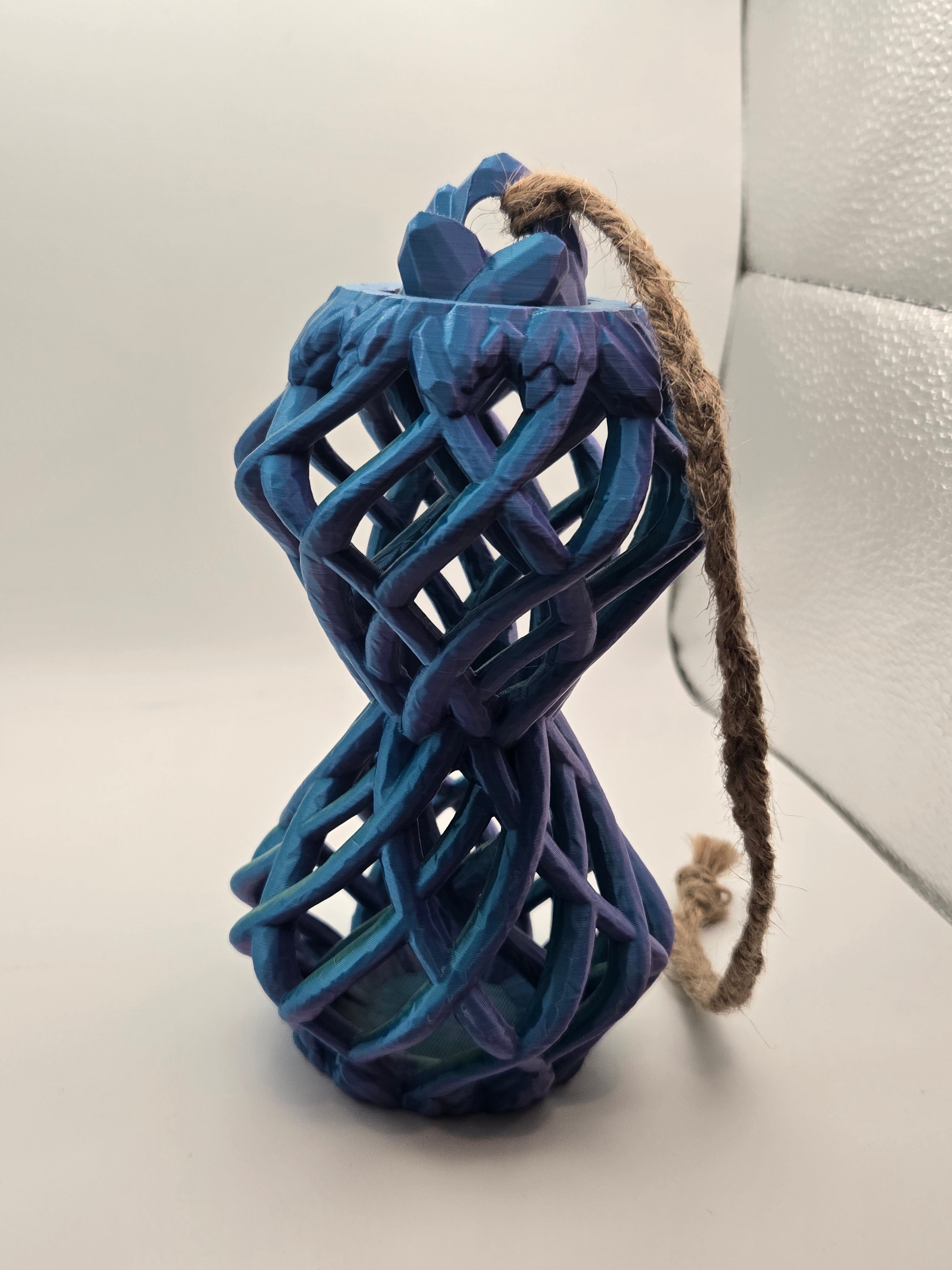 Spiral Hourglass Dice Tower