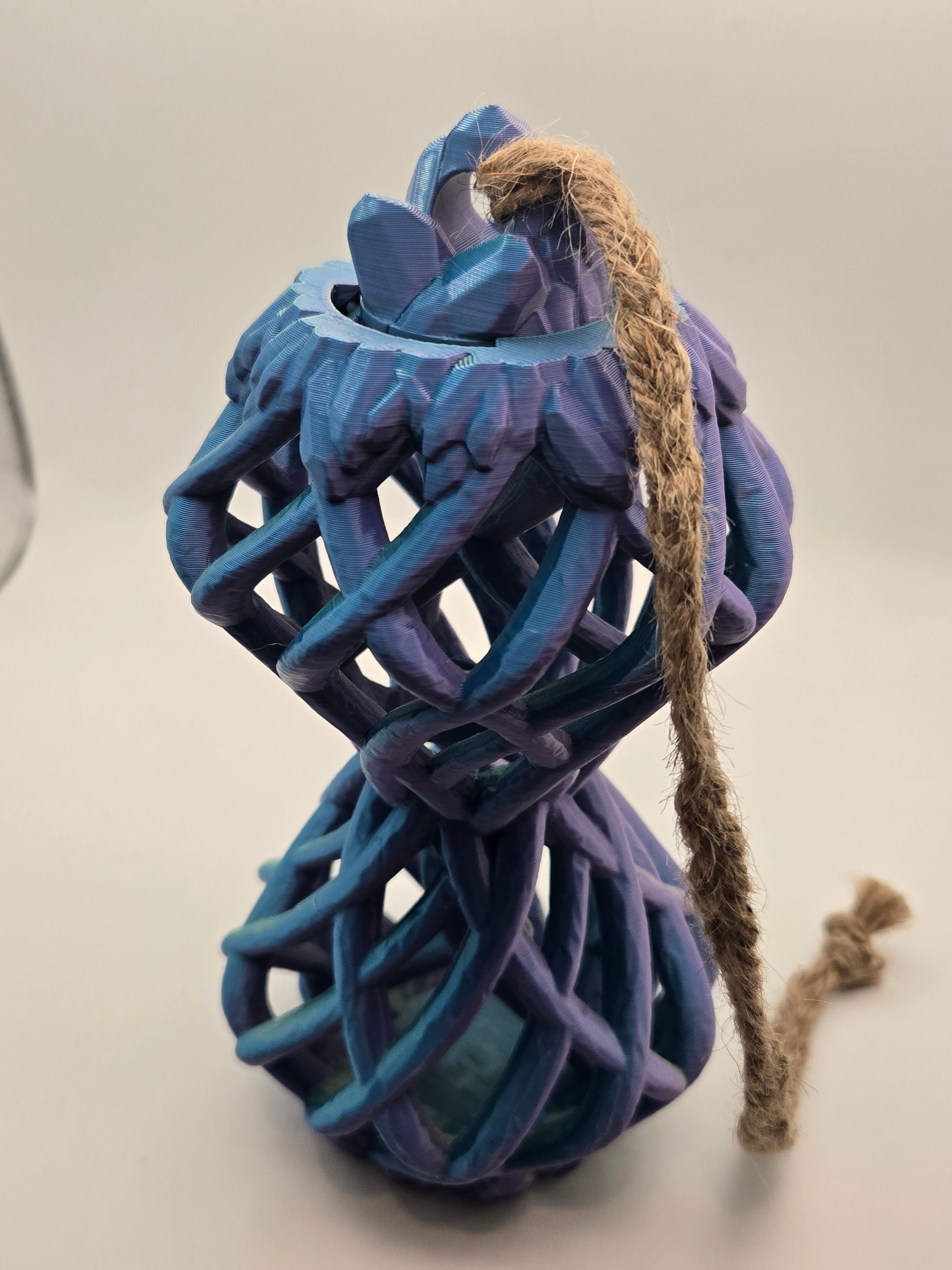 Spiral Hourglass Dice Tower