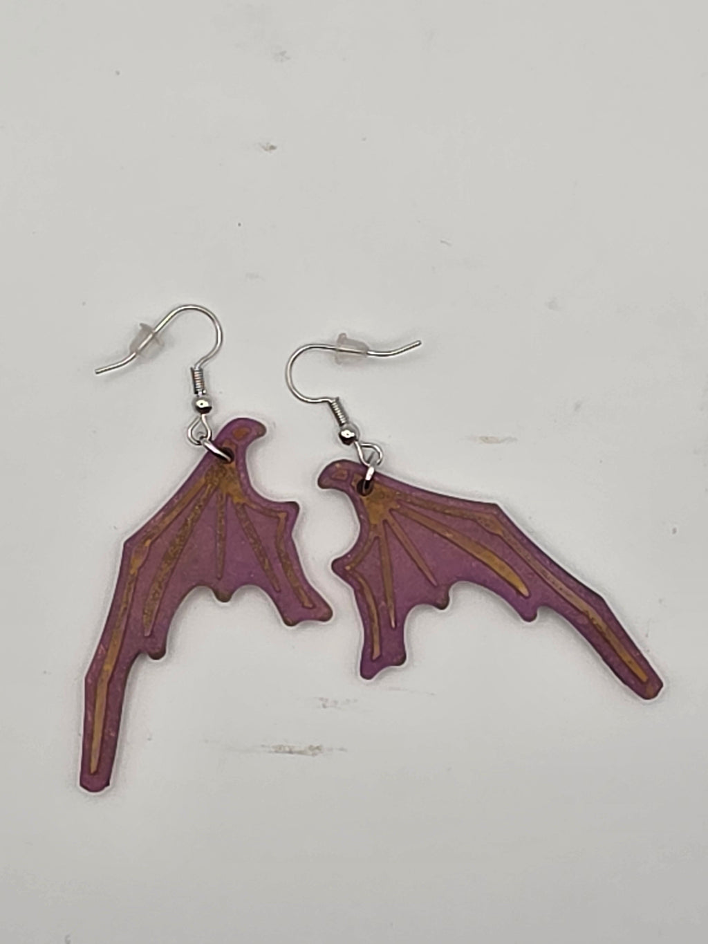 Resin Wing Earring Set