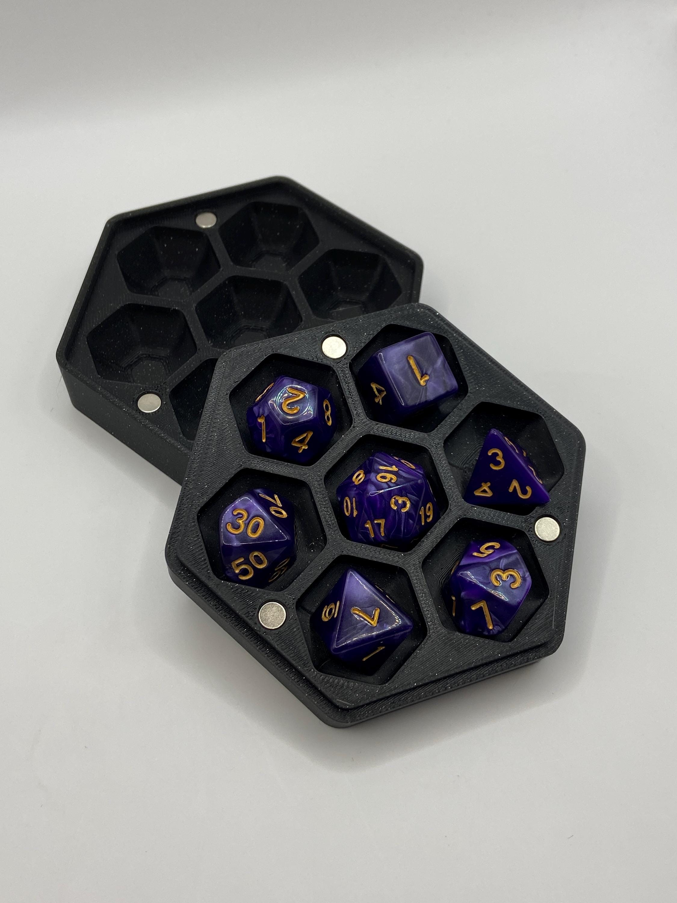 Hex Shaped Dice Holder
