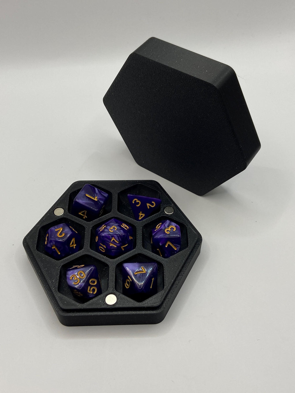 Hex Shaped Dice Holder