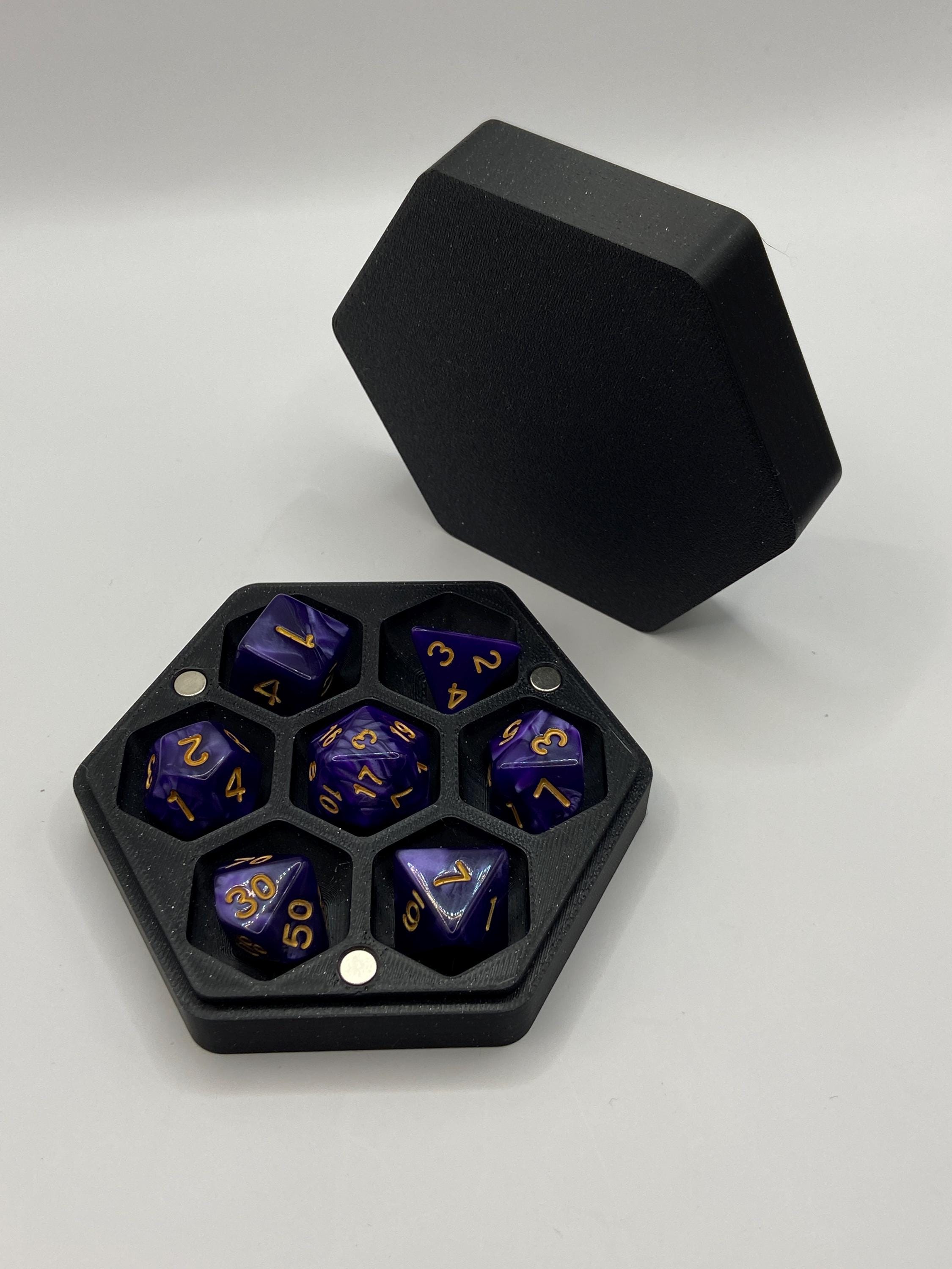 Hex Shaped Dice Holder