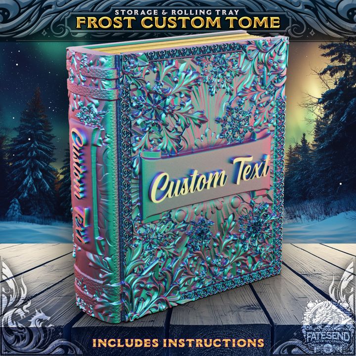 Custom Text Tomb