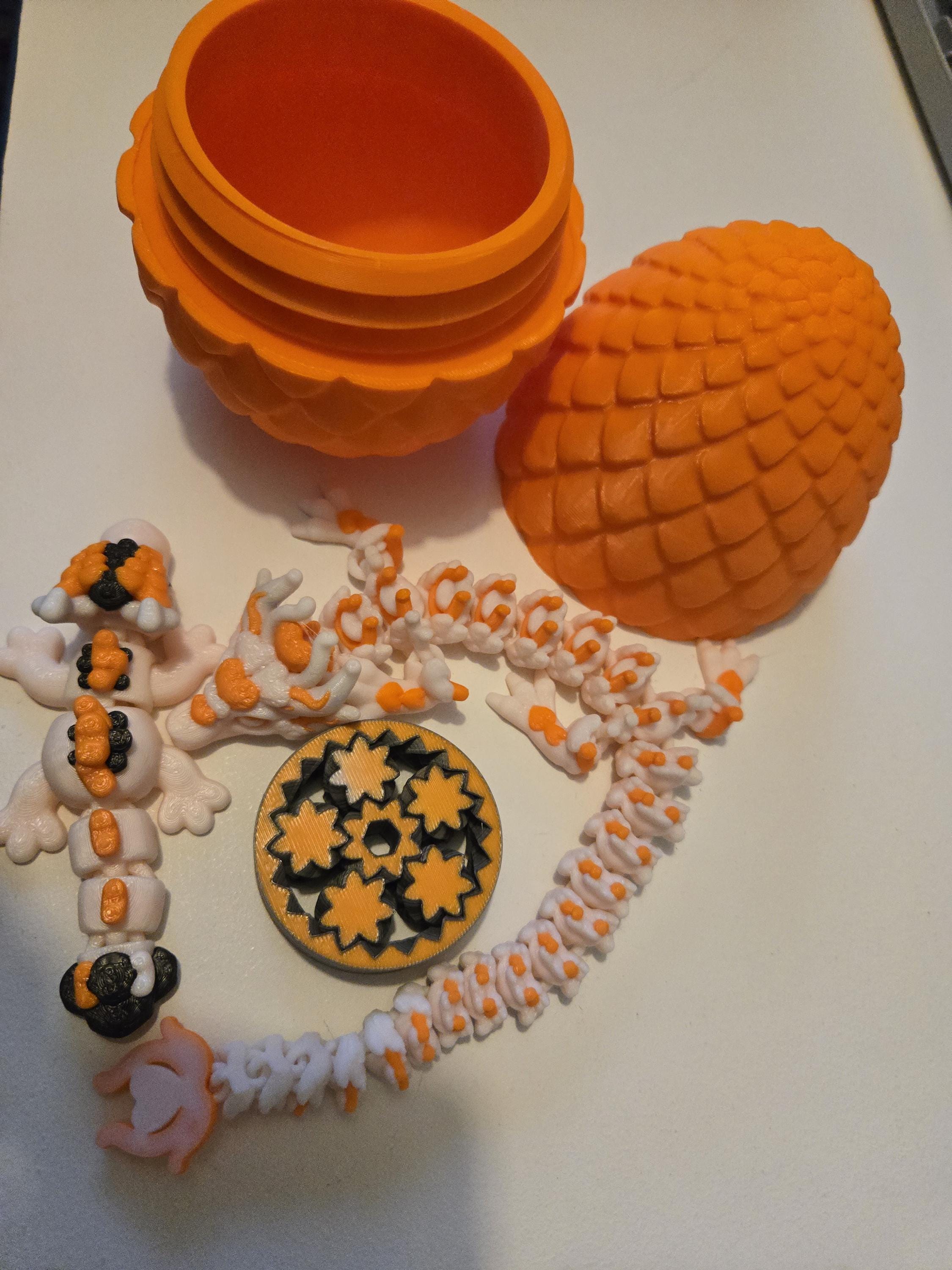 Aphrodite Dragon Egg Set with Love Dragon Keychain and matching Fidget Spinner